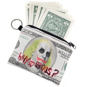 🤑 Joker Style Money Key/ Coin Holder